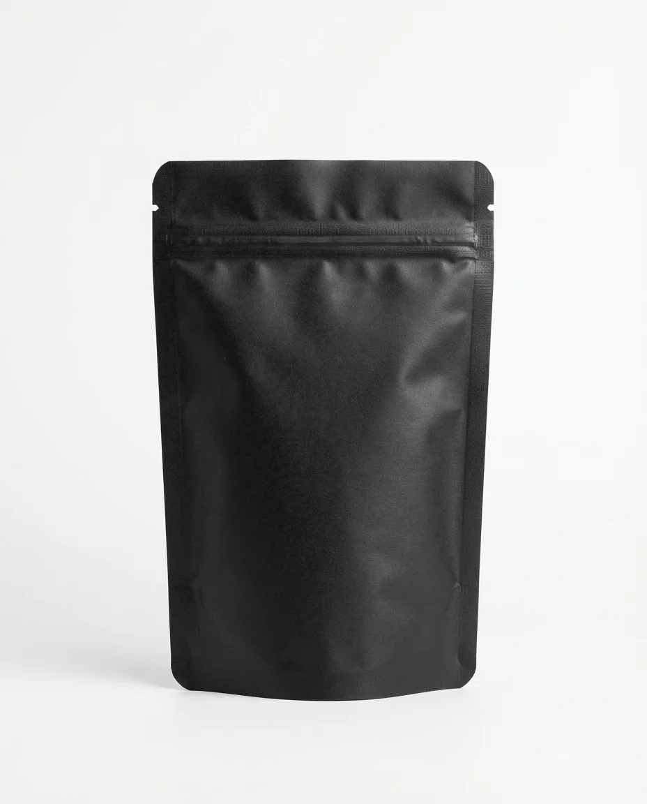 Pinch N Pull Child Resistant & Tamper Evident 3.5g Eighth ounce Matte Black Mylar Bag Pinch N Pull Child Resistant & Tamper Evident 3.5g Eighth ounce Matte Black Mylar Bag